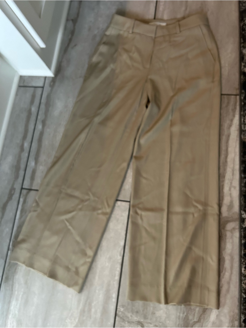 Brooks Brothers Men's Khaki Straight-Leg Chinos